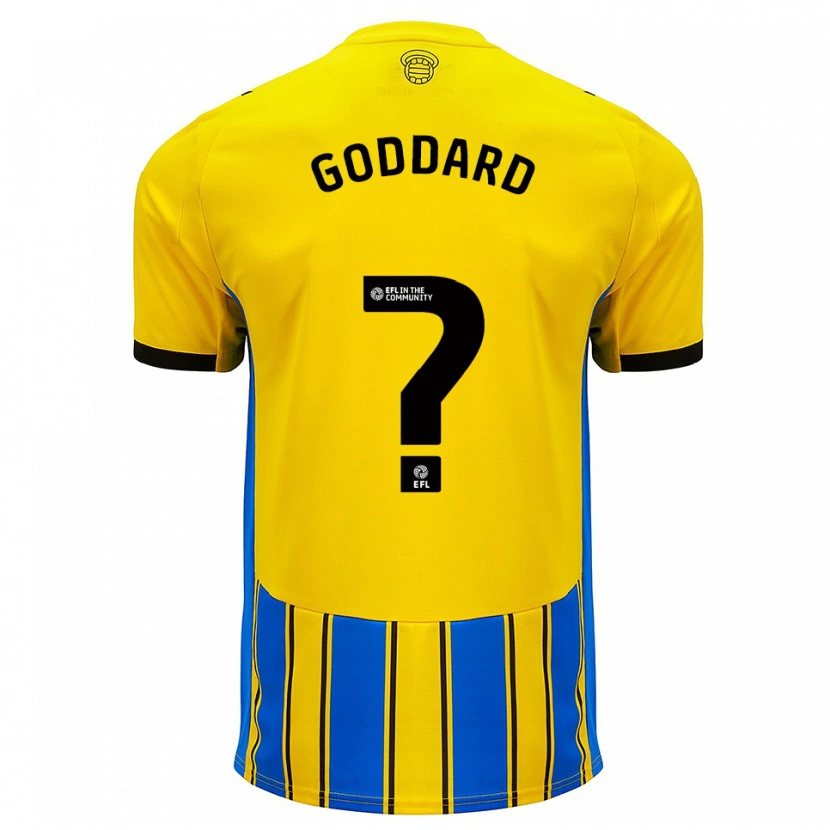Danxen Kinder Amy Goddard #0 Blau Gelb Auswärtstrikot Trikot 2025/26 T-Shirt Österreich