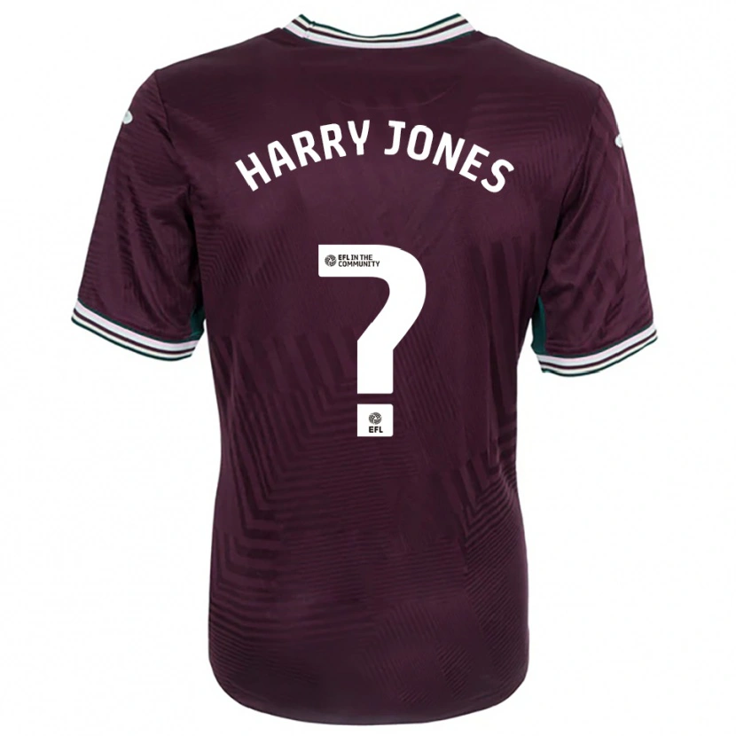 Danxen Kinder Harry Jones #0 Rostrot Weiß Auswärtstrikot Trikot 2025/26 T-Shirt Österreich