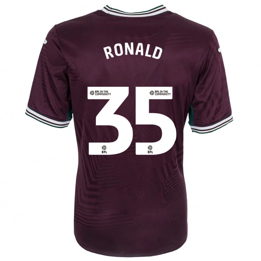Danxen Kinder Ronald #35 Rostrot Weiß Auswärtstrikot Trikot 2025/26 T-Shirt Österreich