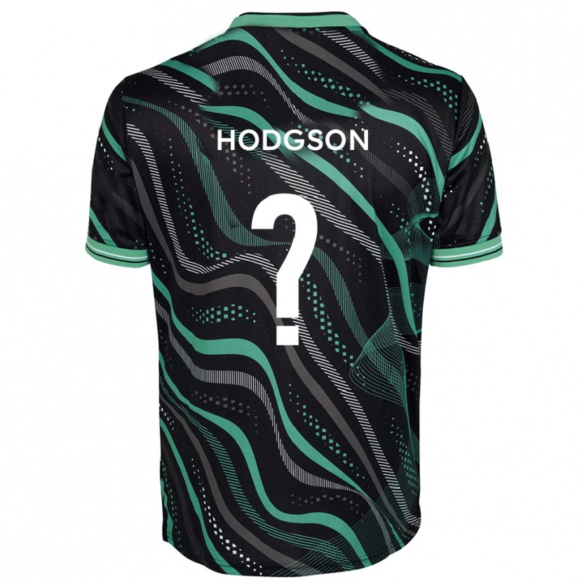 Danxen Kinder Jamie Hodgson #0 Schwarz Grün Auswärtstrikot Trikot 2025/26 T-Shirt Österreich