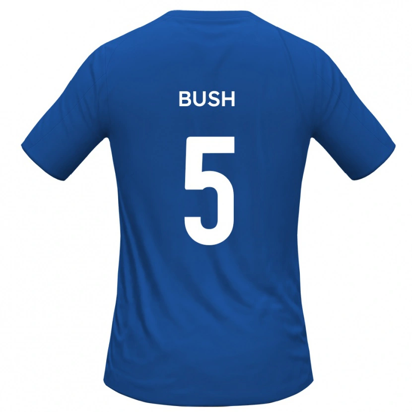 Danxen Kinder Chris Bush #5 Himmelblau Auswärtstrikot Trikot 2025/26 T-Shirt Österreich