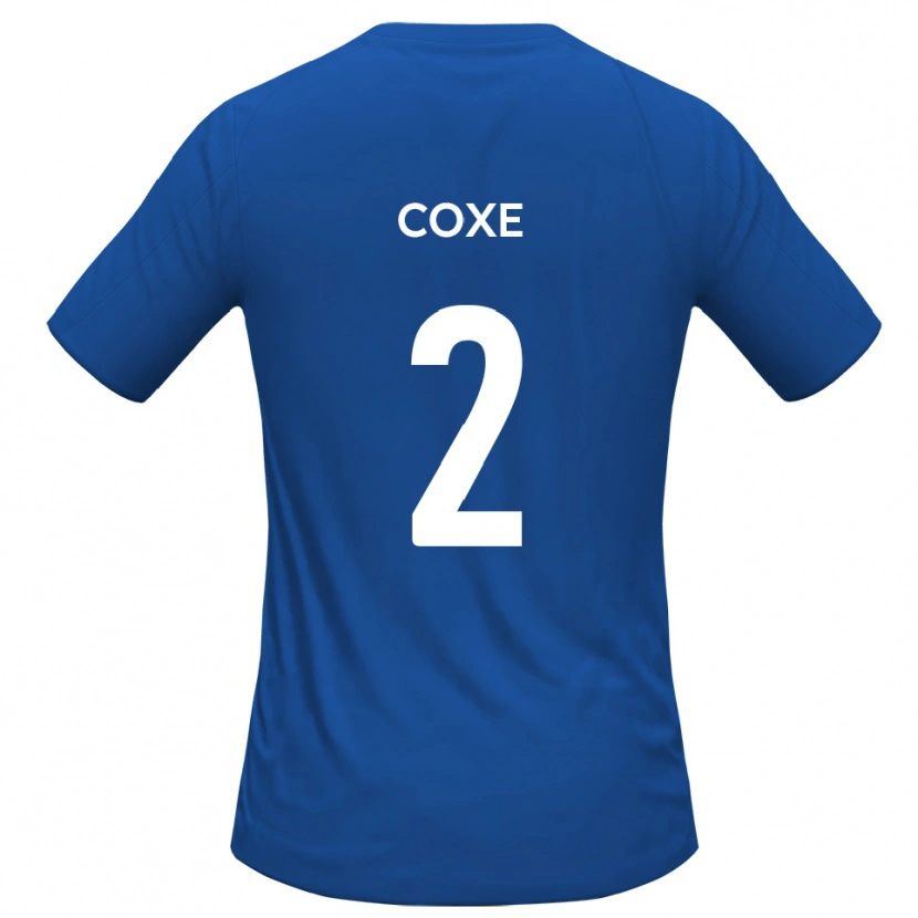 Danxen Kinder Cameron Coxe #2 Himmelblau Auswärtstrikot Trikot 2025/26 T-Shirt Österreich