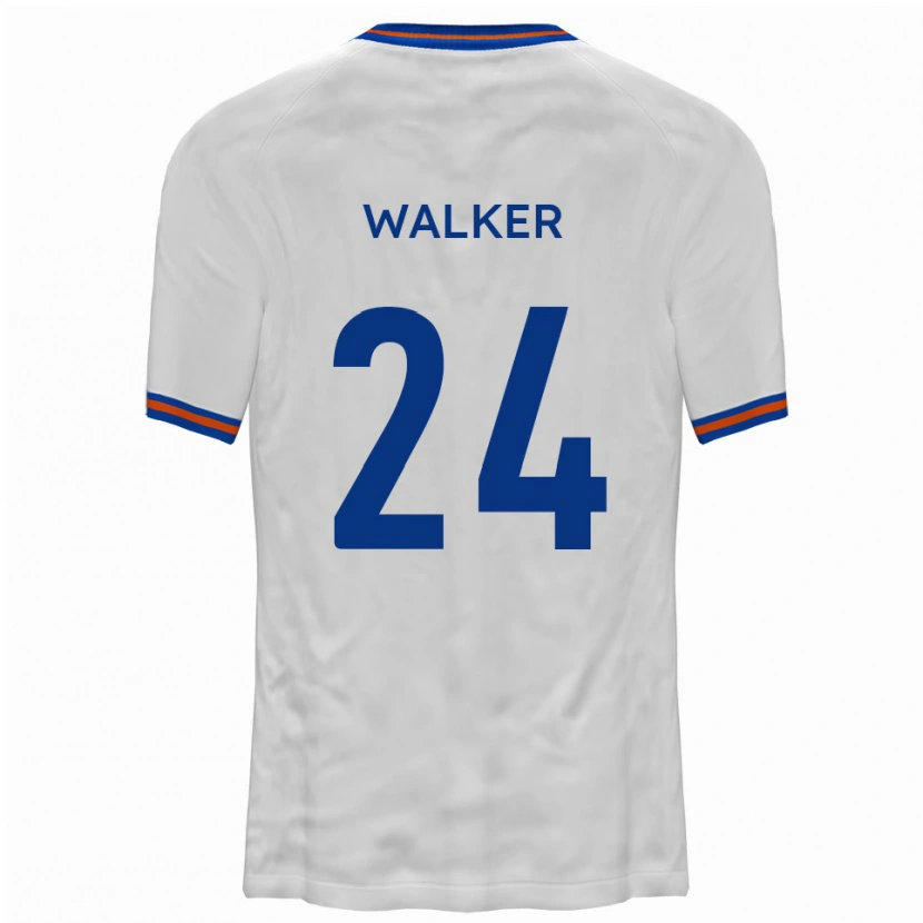 Danxen Kinder Lewis Walker #24 Weiß Blau Auswärtstrikot Trikot 2025/26 T-Shirt Österreich