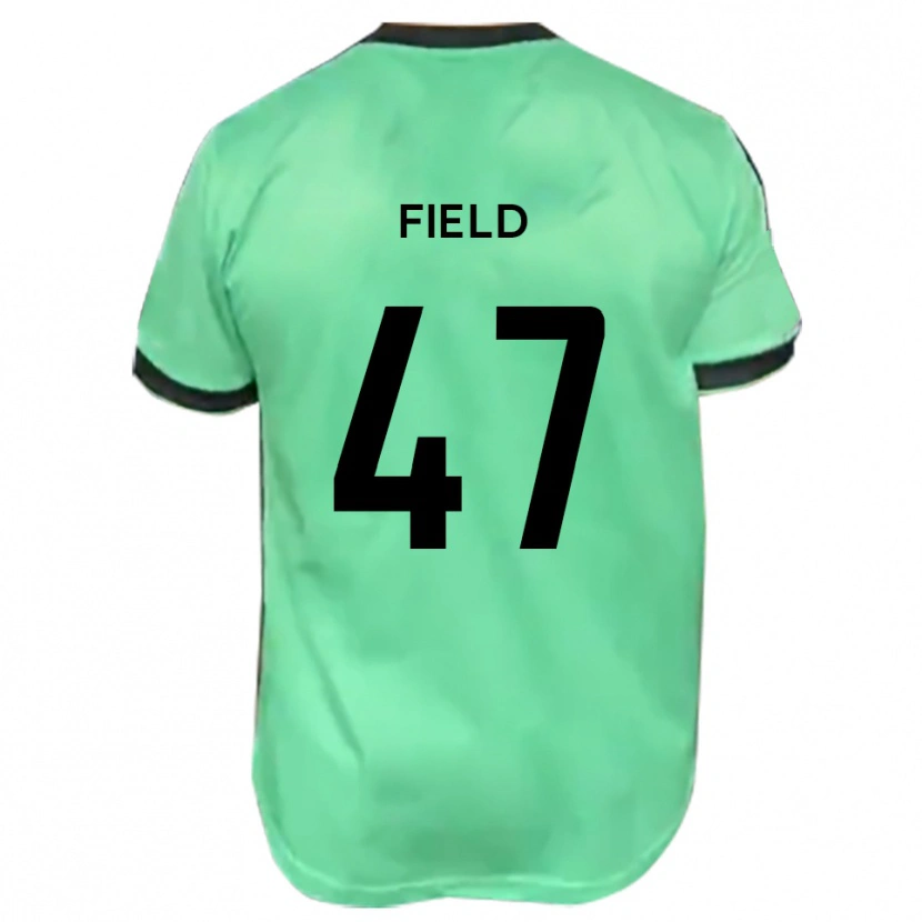 Danxen Kinder Tyler Field #47 Türkis Schwarz Auswärtstrikot Trikot 2025/26 T-Shirt Österreich