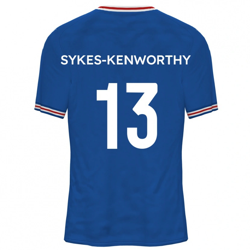 Danxen Kinder George Sykes-Kenworthy #13 Dodger Blau Auswärtstrikot Trikot 2025/26 T-Shirt Österreich
