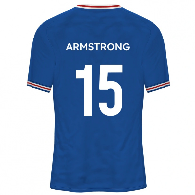 Danxen Kinder Marvin Armstrong #15 Dodger Blau Auswärtstrikot Trikot 2025/26 T-Shirt Österreich