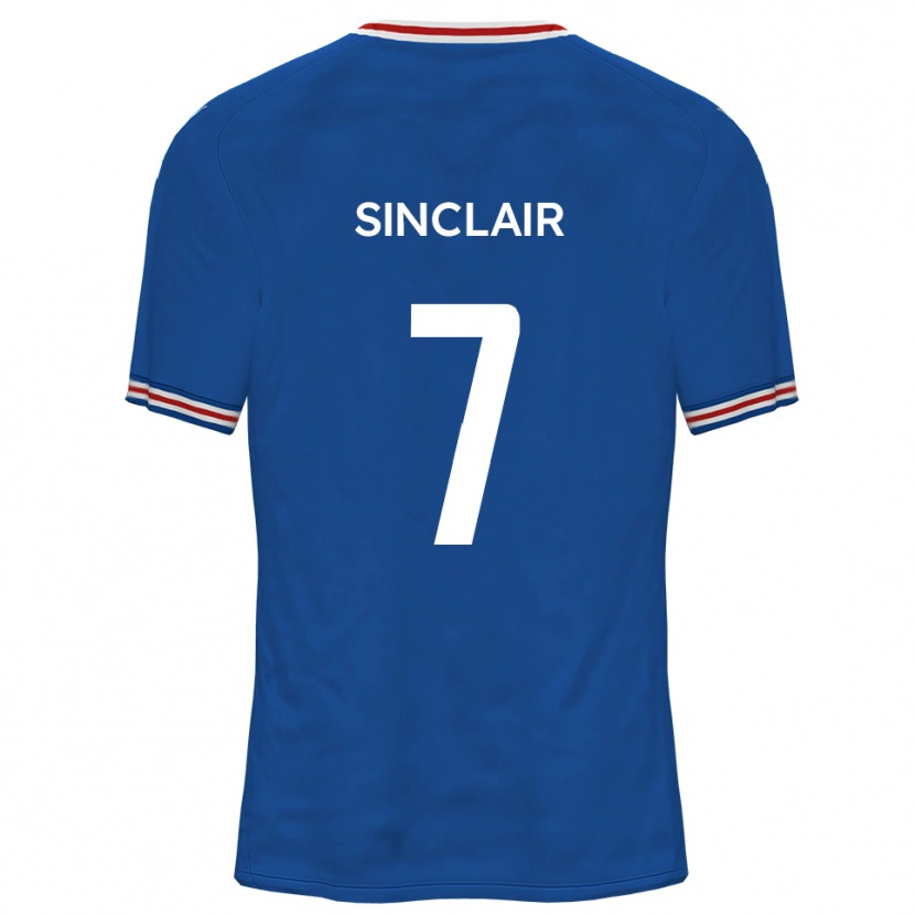 Danxen Kinder Tyrese Sinclair #7 Dodger Blau Auswärtstrikot Trikot 2025/26 T-Shirt Österreich