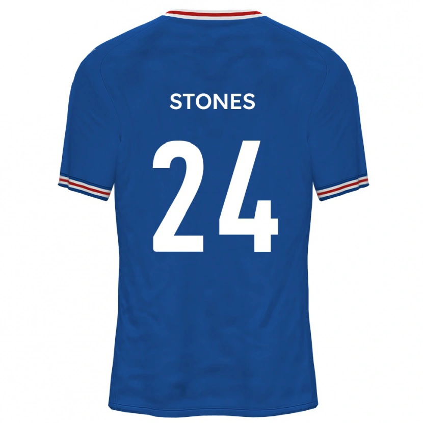 Danxen Kinder Josh Stones #24 Dodger Blau Auswärtstrikot Trikot 2025/26 T-Shirt Österreich