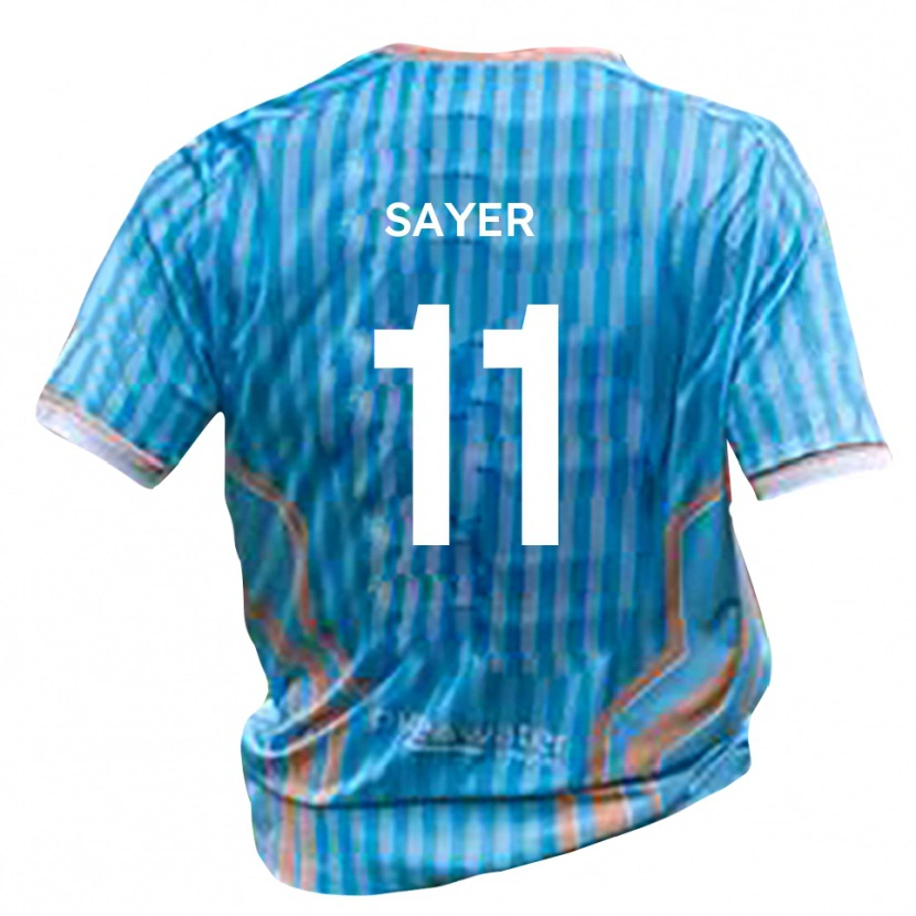 Danxen Kinder Harvey Sayer #11 Schwarz Gold Auswärtstrikot Trikot 2025/26 T-Shirt Österreich