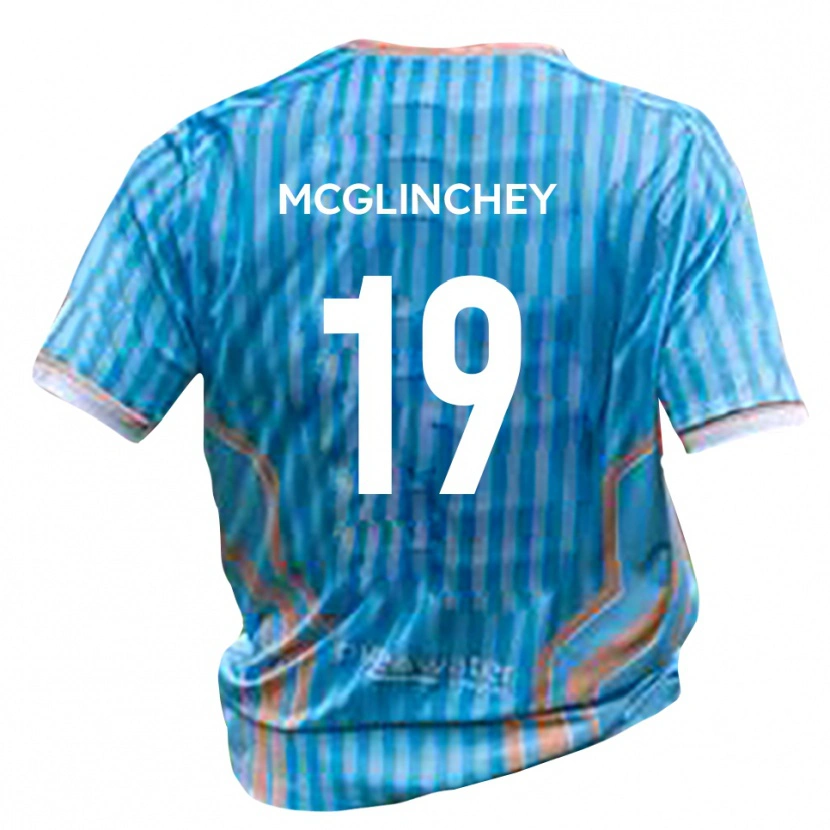 Danxen Kinder Tom Mcglinchey #19 Schwarz Gold Auswärtstrikot Trikot 2025/26 T-Shirt Österreich