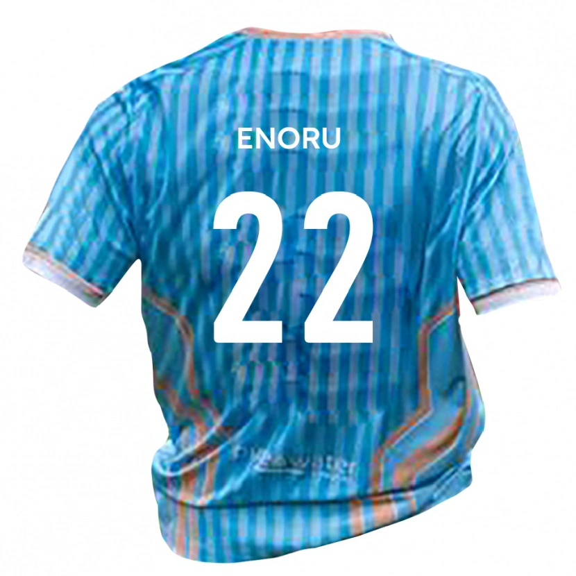 Danxen Kinder Beck-Ray Enoru #22 Schwarz Gold Auswärtstrikot Trikot 2025/26 T-Shirt Österreich