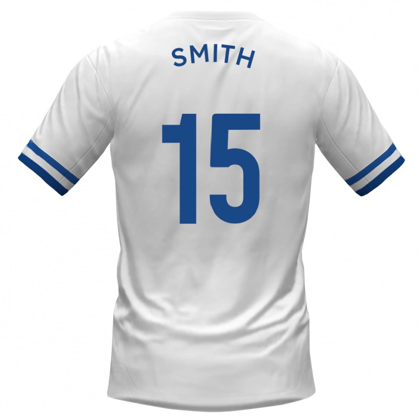 Danxen Kinder Will Smith #15 Weiß Blau Auswärtstrikot Trikot 2025/26 T-Shirt Österreich