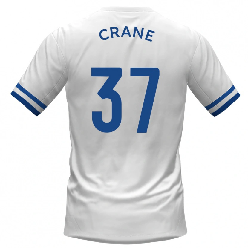 Danxen Kinder Nick Crane #37 Weiß Blau Auswärtstrikot Trikot 2025/26 T-Shirt Österreich