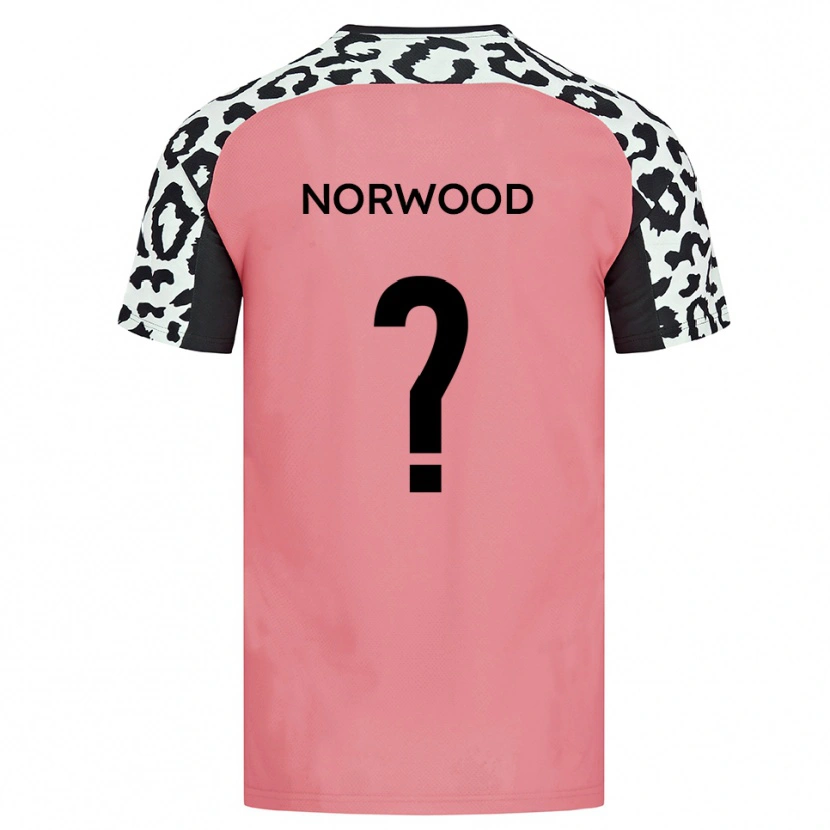 Danxen Kinder Bea Norwood #0 Pink Schwarz Auswärtstrikot Trikot 2025/26 T-Shirt Österreich