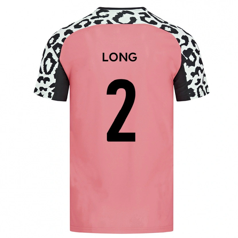 Danxen Kinder Sean Long #2 Pink Schwarz Auswärtstrikot Trikot 2025/26 T-Shirt Österreich