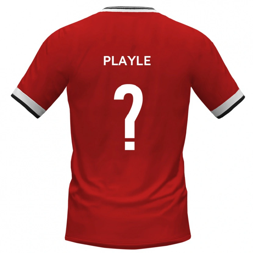 Danxen Kinder Harrison Playle #0 Weiß Schwarz Auswärtstrikot Trikot 2025/26 T-Shirt Österreich