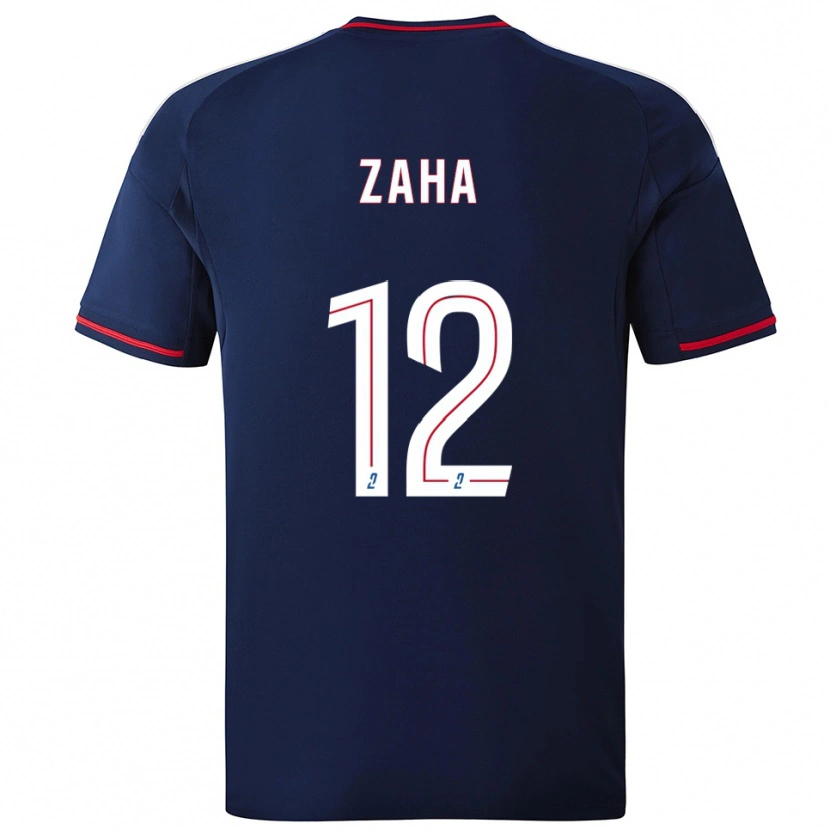 Danxen Kinder Wilfried Zaha #12 Marine Rot Auswärtstrikot Trikot 2025/26 T-Shirt Österreich