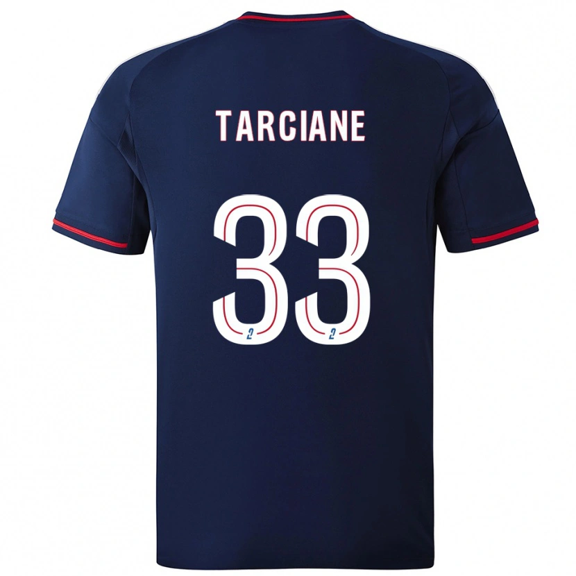 Danxen Kinder Dos Santos De Lima Tarciane #33 Marine Rot Auswärtstrikot Trikot 2025/26 T-Shirt Österreich