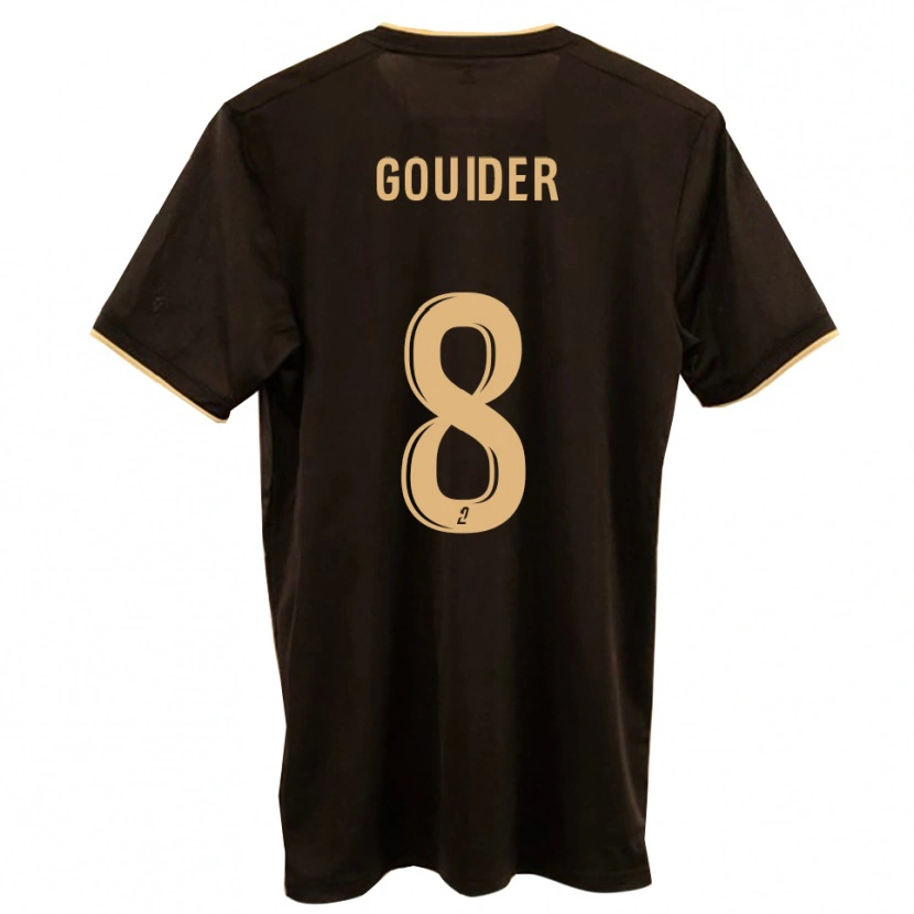 Danxen Kinder Yanis Gouider #8 Blau Rot Auswärtstrikot Trikot 2025/26 T-Shirt Österreich