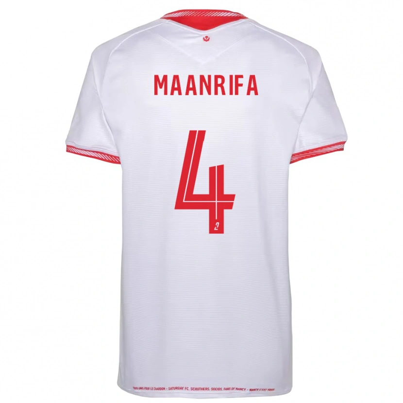 Danxen Kinder Elfayed Maanrifa #4 Schwarz Rot Auswärtstrikot Trikot 2025/26 T-Shirt Österreich