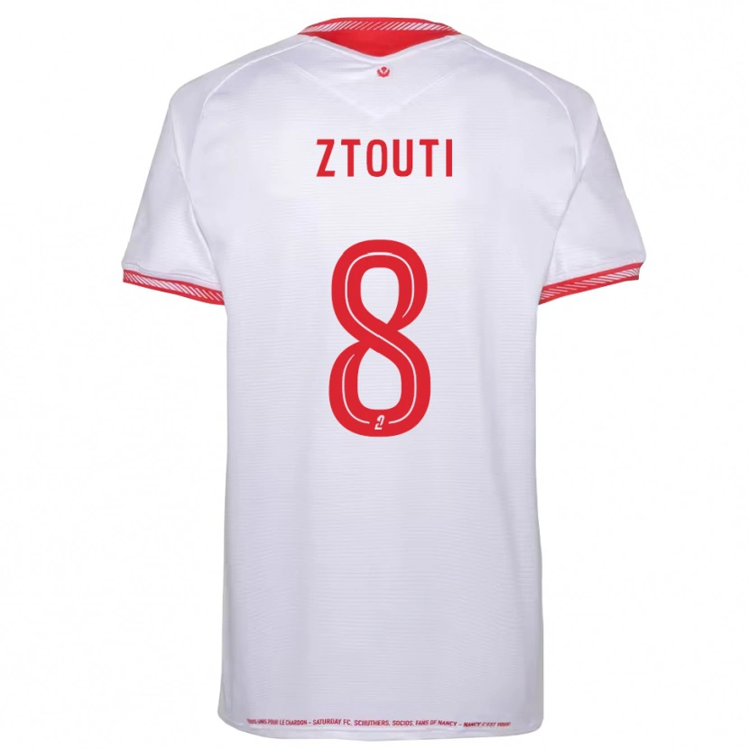 Danxen Kinder Zakaria Ztouti #8 Schwarz Rot Auswärtstrikot Trikot 2025/26 T-Shirt Österreich