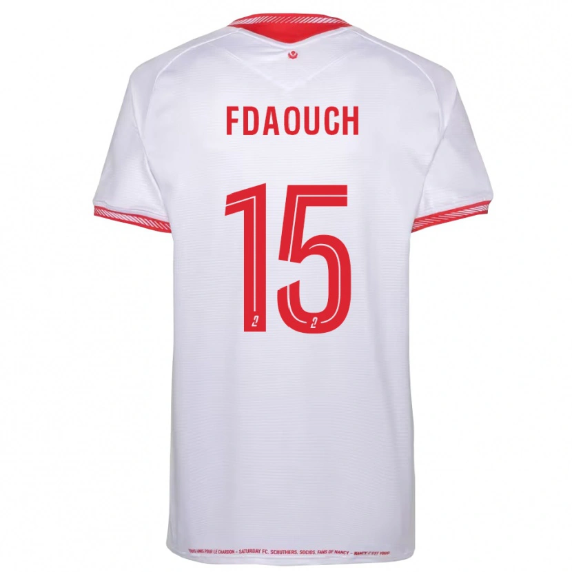Danxen Kinder Zakaria Fdaouch #15 Schwarz Rot Auswärtstrikot Trikot 2025/26 T-Shirt Österreich