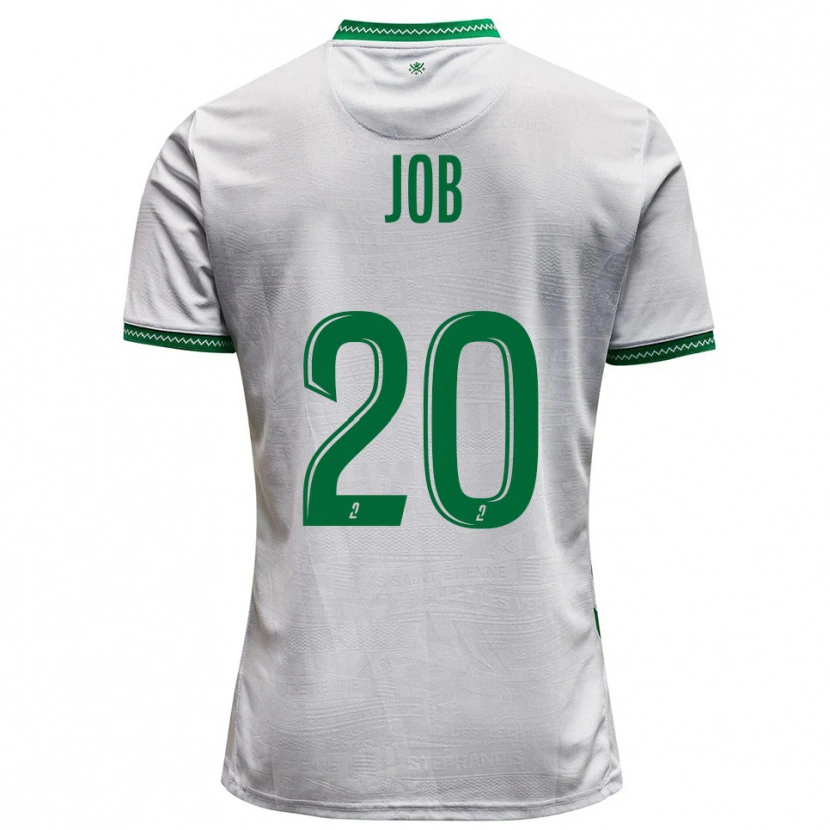 Danxen Kinder Taëryne Job #20 Weiß Grün Auswärtstrikot Trikot 2025/26 T-Shirt Österreich