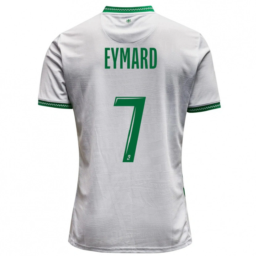 Danxen Kinder Paul Eymard #7 Weiß Grün Auswärtstrikot Trikot 2025/26 T-Shirt Österreich