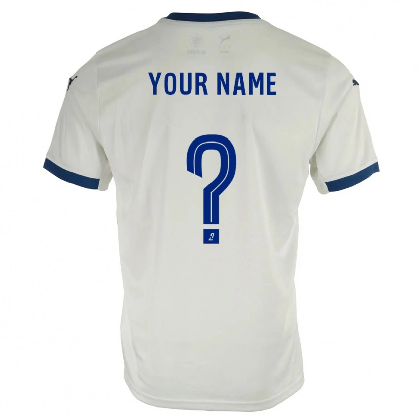 Danxen Kinder Ihren Namen #0 Weiß Blau Auswärtstrikot Trikot 2025/26 T-Shirt Österreich