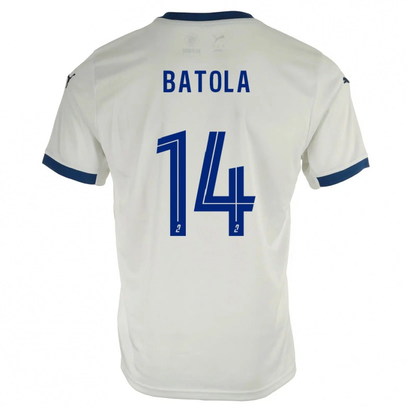 Danxen Kinder Christ Batola #14 Weiß Blau Auswärtstrikot Trikot 2025/26 T-Shirt Österreich