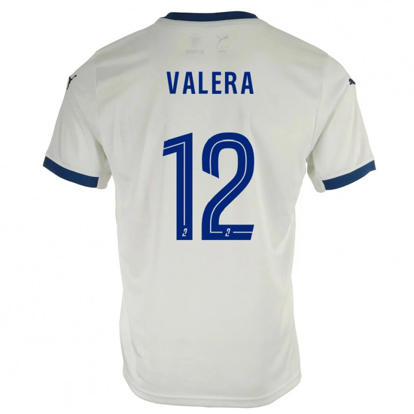 Danxen Kinder Louis Valera #12 Weiß Blau Auswärtstrikot Trikot 2025/26 T-Shirt Österreich