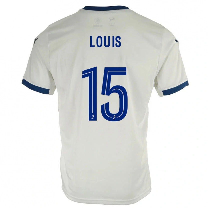 Danxen Kinder Thémis Louis #15 Weiß Blau Auswärtstrikot Trikot 2025/26 T-Shirt Österreich