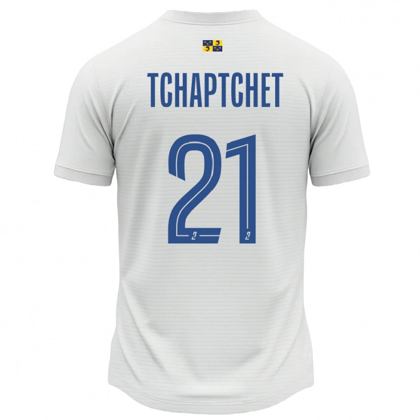 Danxen Kinder Allan Tchaptchet #21 Weiß Blau Auswärtstrikot Trikot 2025/26 T-Shirt Österreich