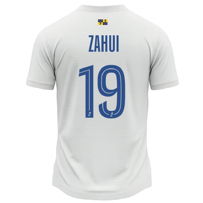 Danxen Kinder Nesta Zahui #19 Weiß Blau Auswärtstrikot Trikot 2025/26 T-Shirt Österreich