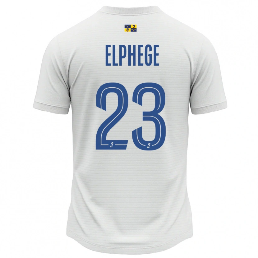 Danxen Kinder Nesta Elphege #23 Weiß Blau Auswärtstrikot Trikot 2025/26 T-Shirt Österreich