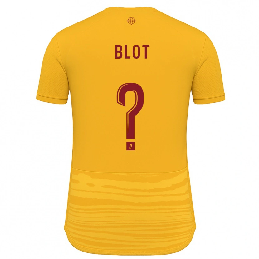Danxen Kinder Titouan Blot #0 Orange Burgunder Auswärtstrikot Trikot 2025/26 T-Shirt Österreich
