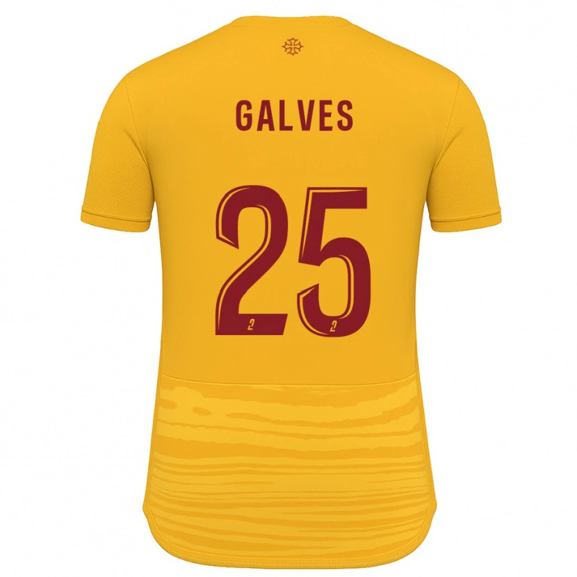 Danxen Kinder Nolan Galves #25 Orange Burgunder Auswärtstrikot Trikot 2025/26 T-Shirt Österreich