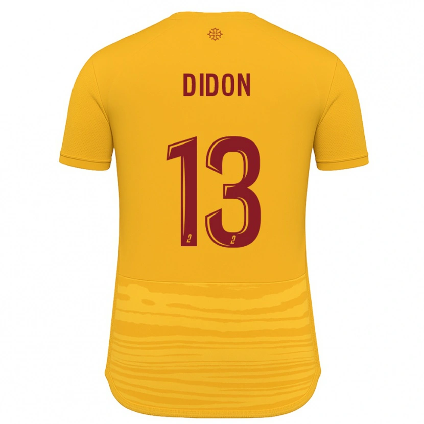 Danxen Kinder Anis Didon #13 Orange Burgunder Auswärtstrikot Trikot 2025/26 T-Shirt Österreich