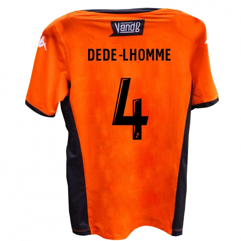 Danxen Kinder Noah Dede-Lhomme #4 Weiß Schwarz Auswärtstrikot Trikot 2025/26 T-Shirt Österreich