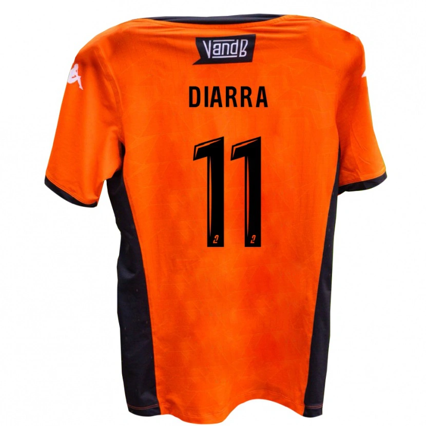 Danxen Kinder Namory Diarra #11 Weiß Schwarz Auswärtstrikot Trikot 2025/26 T-Shirt Österreich