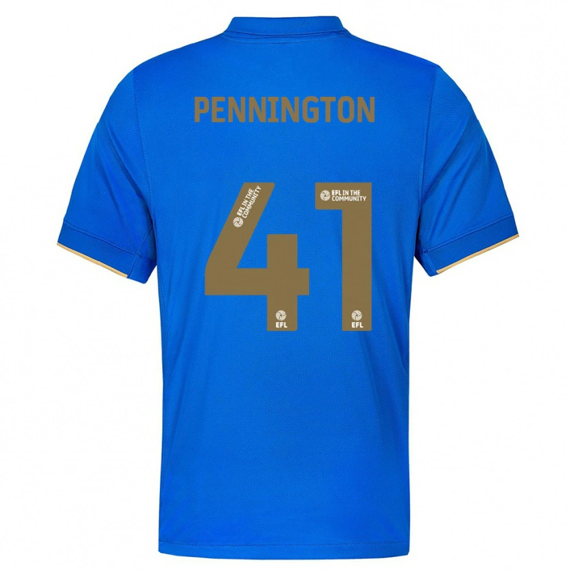 Danxen Herren Cody Pennington #41 Blau Gold Heimtrikot Trikot 2025/26 T-Shirt Österreich