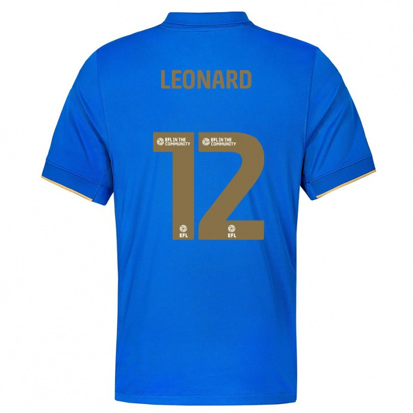 Danxen Herren Marc Leonard #12 Blau Gold Heimtrikot Trikot 2025/26 T-Shirt Österreich