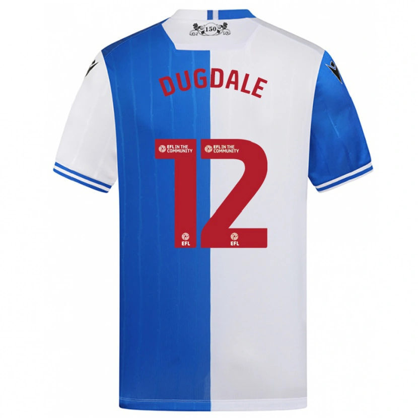 Danxen Herren Rachel Dugdale #12 Blau Weiß Heimtrikot Trikot 2025/26 T-Shirt Österreich