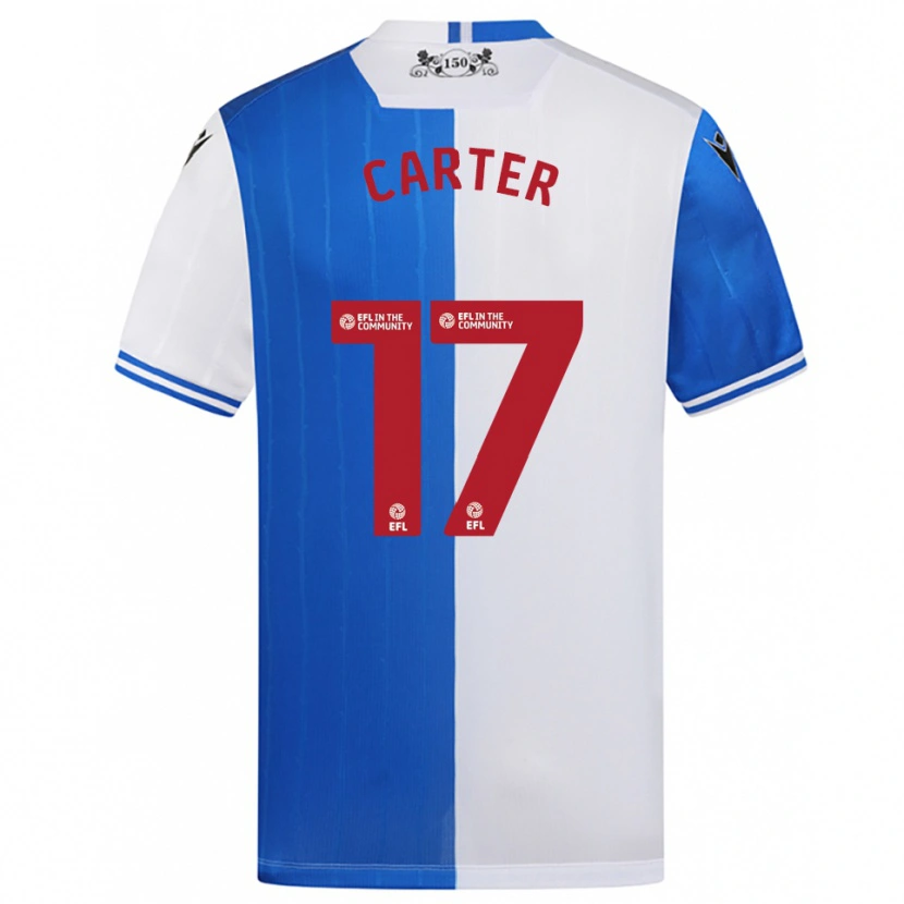 Danxen Herren Hayden Carter #17 Blau Weiß Heimtrikot Trikot 2025/26 T-Shirt Österreich