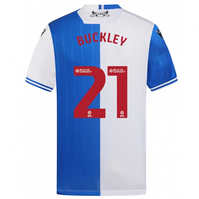 Danxen Herren John Buckley #21 Blau Weiß Heimtrikot Trikot 2025/26 T-Shirt Österreich