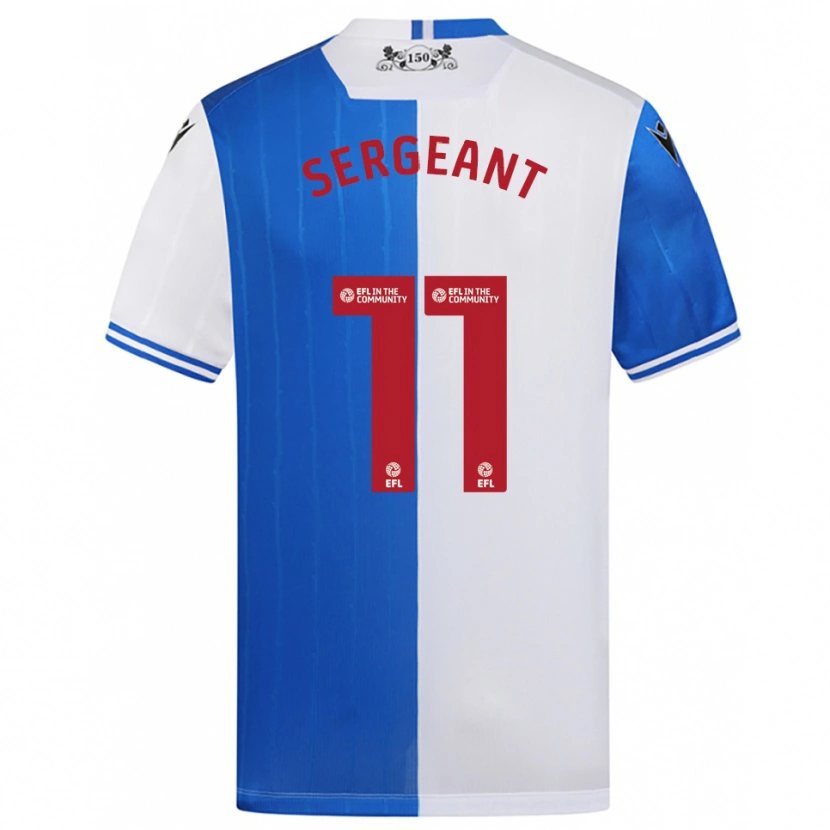 Danxen Herren Jayden Sergeant #11 Blau Weiß Heimtrikot Trikot 2025/26 T-Shirt Österreich