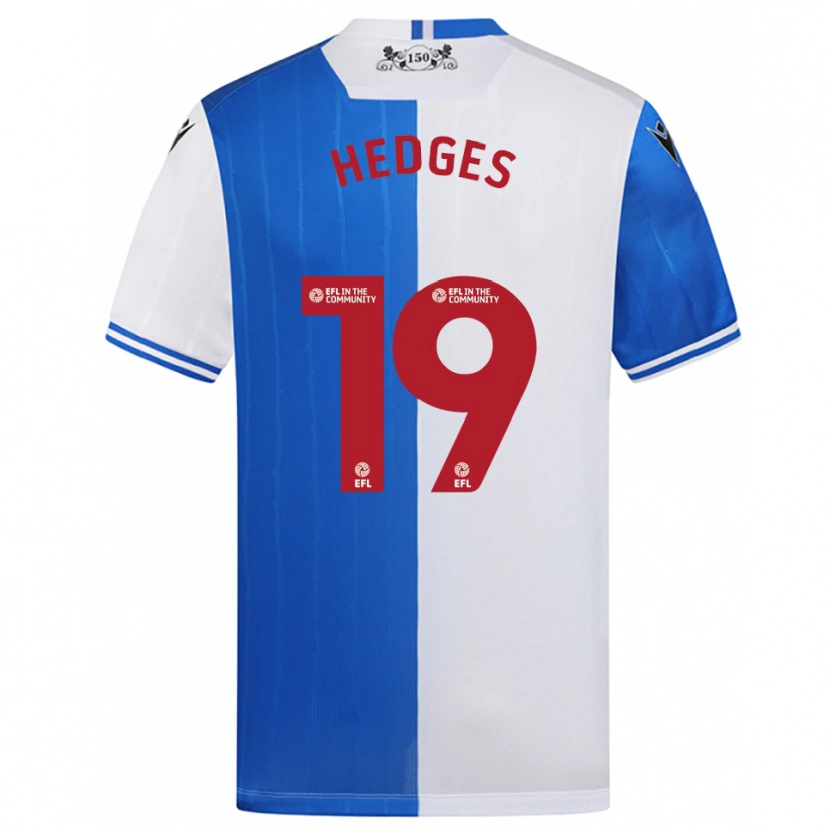 Danxen Herren Ryan Hedges #19 Blau Weiß Heimtrikot Trikot 2025/26 T-Shirt Österreich
