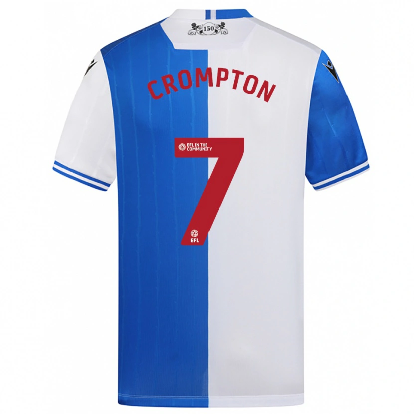 Danxen Herren Farah Crompton #7 Blau Weiß Heimtrikot Trikot 2025/26 T-Shirt Österreich