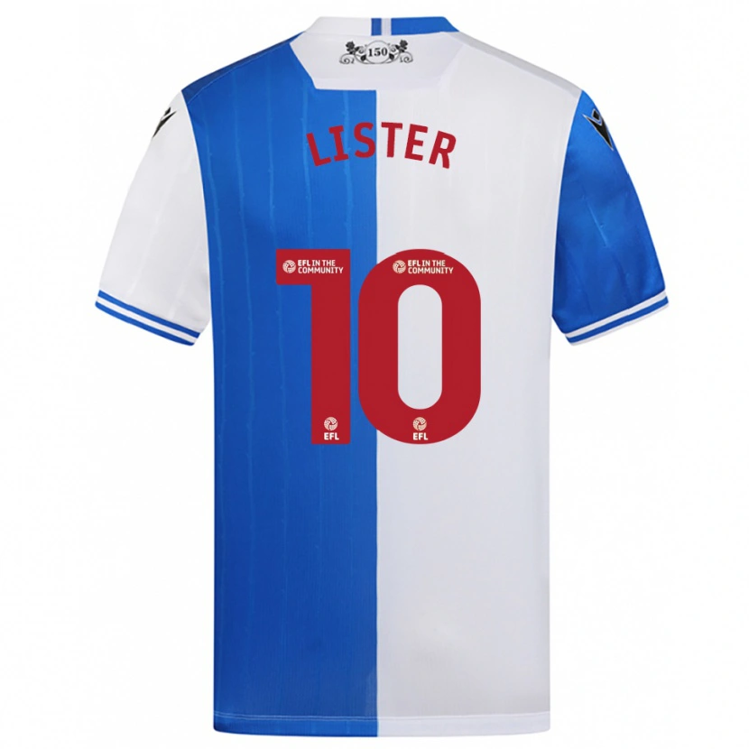 Danxen Herren Harry Lister #10 Blau Weiß Heimtrikot Trikot 2025/26 T-Shirt Österreich