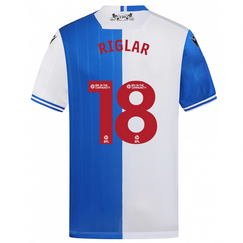Danxen Herren Grace Riglar #18 Blau Weiß Heimtrikot Trikot 2025/26 T-Shirt Österreich